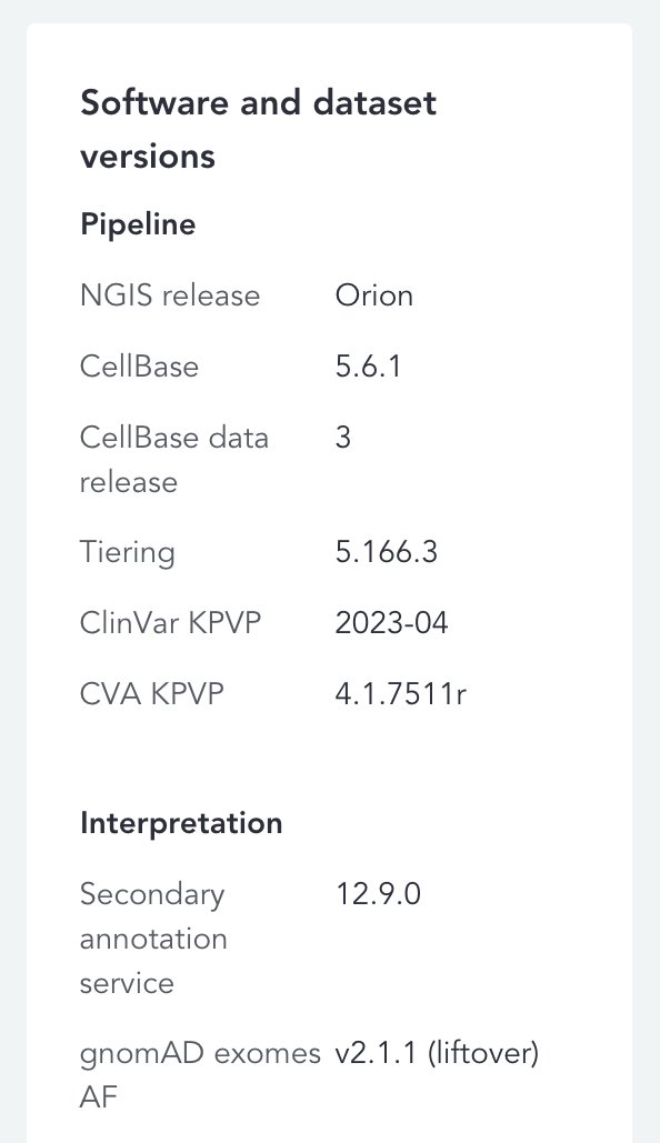 software-versions