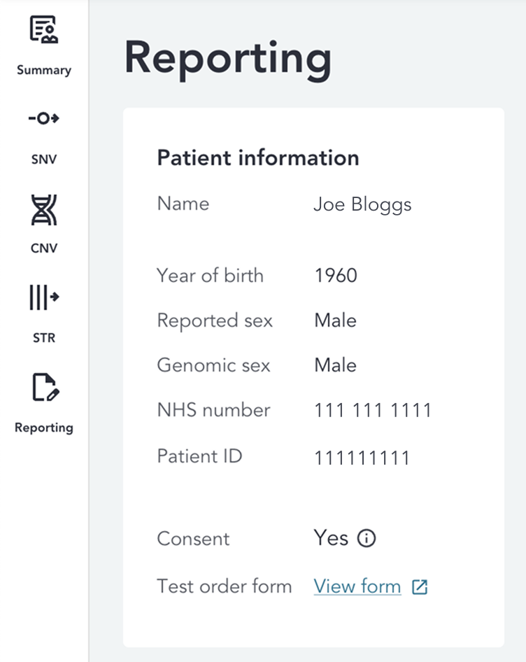 patient-info-reporting