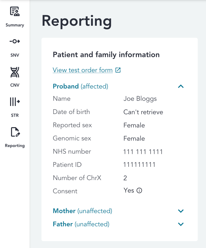 patient-info-reporting