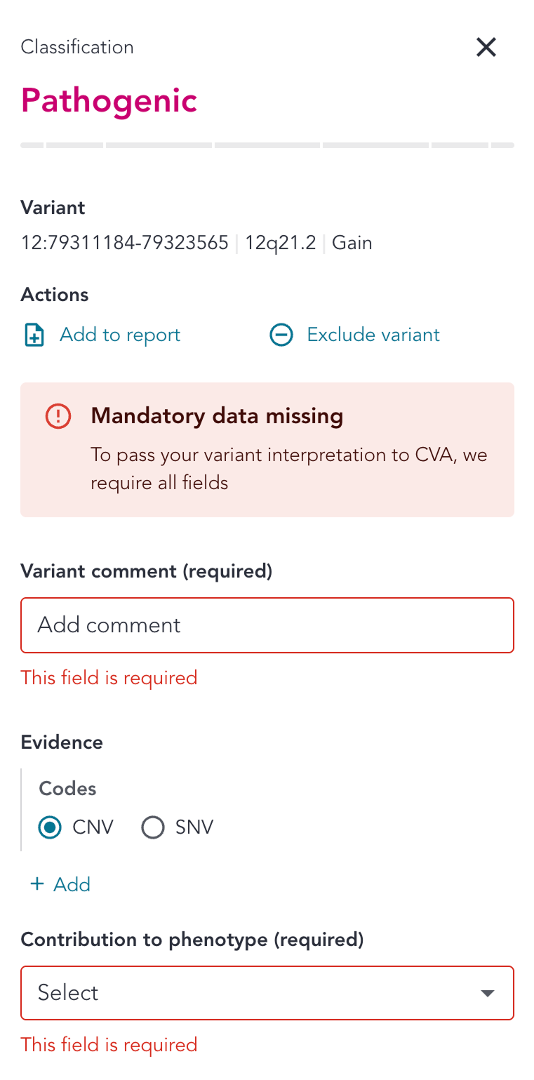 cnv-mandatory-fields